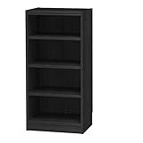 SHIRAI タナリオオーダーラック 高さ90 cm幅35 cm奥行29 cmブラックウォールナット色棚強度ST追加棚板1型番TNL-EM9035MSTF2KW1