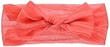 MANDY Nylon Headband Hot Pink