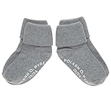 Polarn O Pyret 2 - Pack Best基本的なアンチスリップソックス(ベビー) カラー: グレー