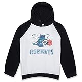 NBA BoysアスレチックスポーツHoodie with Cuffed袖とロゴ M ブラック
