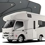 【10年使える品質へ】 趣味職人 プライバシー サンシェード 車 カムロード/ダイナカーゴ Y200系 標準幅 [H11.05~] フロント 専用 カーテン 車中泊 グッズ 対応 『01s-a062-fu』