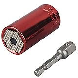 FUT(エフュ ト) レッド万能ソケットレンチセット 万能ソケット+エクステンションバー2点セット