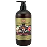 熊野油脂 ディブ 3種のオイル コンディショナー (馬油・椿油・ココナッツオイル) 本体 480ml 20本セット 【ケース販売】