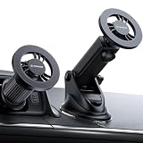 車載スマホホルダー【44個の強力な磁石】車 スマホホルダー 車載 全亜鉛合金 360度回転 携帯ホルダー マグネット 安定性拔群 マグセーフ 4-8インチ全機種対応 iPhone 15 14 13 12 Pro Max Plus Mini