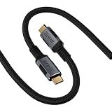 KMMXXCPM USB-C ケーブル 1M，USBC 3.2 Gen 2x2 20Gbps高速データ転送 Thunderbolt 3下位互換，typec ケーブル PD3.1 240W 急速充電対応，8K@30Hz、4K@120Hz/60Hz映像出力，モニター/SSD/MacBook/iPad/eGPU/ハブ/ドッキングステーションなど幅広い機器と互換性あり。