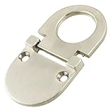 ハンドル，SODIAL(R)食器棚の引き出し　金属フラッシュマウントプルリングハンドル　シルバートーン