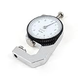 uxcell シックネスゲージ 厚さ計　アナログ厚さ計　0.1mm精度