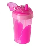 Vital Innovations 492079-05 Bottle with Straw 300 ml Pink