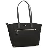 マイケルコース バッグ MICHAEL KORS 30F7GO2T2C 001 NYLON KELSEY MD TZ TOTE NYLON レディース トートバッグ 無地 BLACK [並行輸入品]