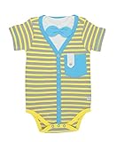 RuggedButts【ラゲッドバッツ】　ブルー　イエロー　カーディガン　ワンピース　ロンパース　18-24ヶ月 [並行輸入品]