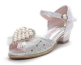 GoGokids夏子供靴 キッズフォーマル靴 女の子ハイヒールパンプス プリンセスシューズ サンダル ドレス靴 キラキラ発表会　 結婚式　演奏会 入園式 卒園式 ドレス