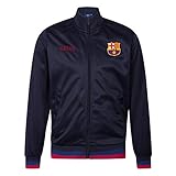 FCバルセロナ公式サッカーギフト男の子レトロトラックトップジャケット