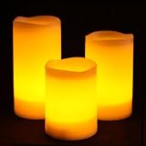 LED キャンドル ライト ゆらぎの光を演出 結婚式 クリスマス で楽しめます リモートコントローラー付 [並行輸入品]