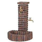 立水栓 水栓柱 ガーデニング ガーデンブリンク立水栓 ビターブレンド /簡易配管仕様