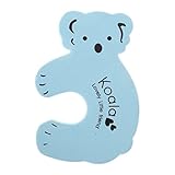 Gift House（ギフトハウス）ママ・パパ安心 可愛い動物ドアストッパー3匹セット指はさみ防止 赤ちゃんいたずら防止　けが防止 (ブルーコアラ)