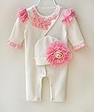 S'M(エスエム)ベビー服女の子ロンパースフォーマル新生児ツーウェイオールH7