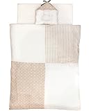 日本製 オーガニックダブルガーゼ ハウスベージュ  ベビー布団6点セット