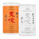 KURA ONE(クラワン) 日本酒 生酛・山廃ボックス - 天吹 180ml 2缶