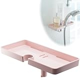 ディスペンサーラック ディスペンサーラック シャワーホルダートレイ ミスト ピンク 07855
