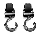 (Rarihima)ベビーカー用フック 360度回転 自転車のハンドルやスーツケースにも使えるマルチフック　２個組