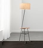 アメリカのフロアランプリビングルームのベッドルームシンプルでモダンなソファのコーヒーテーブルのテーブル北ヨーロッパ北京ヨーロッパの充電インターフェイスライトE27プルスイッチ高さ156cm (色 : 