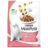 モンプチ キャットフード ドライ バッグ 子ねこ 5種のブレンド(ミルク・チキン・サーモン・お米・まぐろ味) 600ｇ