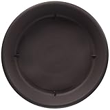 アイリスオーヤマ 受け皿 素焼風受皿 7号 黒土