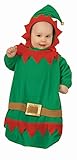 Forum Novelties Baby's Christmas Elf Bunting Costume [並行輸入品]