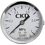 2001・2215レギュレータ用標準圧力計 G59D-8-P10