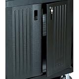 ラバｰメイド ハウスキｰピングカｰト用ロック付きドアキット RM6197BK
