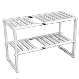 伸縮棚 シンク下 収納 リーラック 組立式 キッチン収納 流し台下 ラック