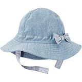Carter's(カーターズ) シャンブレーサンハット ブルー 小物 0～3ヶ月【並行輸入】