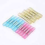 180個いり ナイロン圧着端子セット クリンプ端子 絶縁電線ケーブルコネクタ キットセット ケースに付き