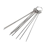 uxcell 溶接チップクリーナーセット　ニードルファイル　ノズルジェット　10個　0.6mm-1.3mm