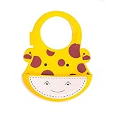 シリコンよだれかけ - 食品クラムポケットキャッチャー防水快適なソフトシリコンビブ - ソフト快適かつ柔軟な！防水は、簡単にきれいにし、速乾性を拭き！赤ちゃんや幼児に適合