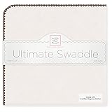 【並行輸入品】スワドルデザインズ オーガニックコットン究極のおくるみブランケット ブラウン SD-004BR