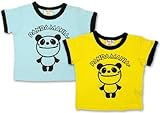 (ベアボックス)Bear Box 【BearBox】 ベアボックス 前後プリント 半そでTシャツ 80cm/90cm/95cm/100cm 90 イエロー