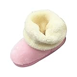 Zhhlinyuan 安定した品質 ベビー Girl Keep Warm Soft Sole Snow Boots Soft Crib Shoes Toddler Boots