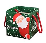 20装飾クリエイティブクリスマスギフトボックス、緑のサンタクロース
