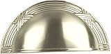 Century Hardware 15543-MSN Georgian Cup Pull, Nickel [並行輸入品]