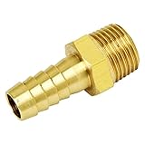 SK11(エスケー11) ホースニップル外ネジ おねじR(PT)1/2 ホース口 14.5mm H14×4M HN-1414 0160