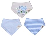 Tortor 1bacha(JP) よだれかけ　ベビー　赤ちゃん　３枚セット　涎　出産祝い　ビブ　キッズ　付けて可愛い 誕生日　プレゼント　女の子　男の子　ベビー用品　スタイ (WABB)
