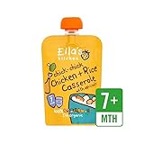 米ステージ2 130グラムとキッチンの有機チキンキャセロール (Ella's) (x 2) - Ella's Kitchen Organic Chicken Casserole with Rice S
