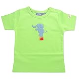 マックザヤック(Mak the yak) 半袖 Tシャツ 出産祝い ベビー 新生児 ギフト プレゼント NY発 (ゾウ ワンポイント柄) 6-12M (80cm) 【ラッピング無料】 正規代理店