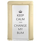 It's A Baby Keep Calm and Change My Bum Changing Mat (Neutral) by It's A Baby