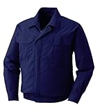 株式会社空調服 綿薄手長袖ワークブルゾン ウェアのみ仕様 KU90550 L ダークブルー