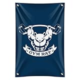 Gym RatワークアウトWeight LiftingホームビジネスオフィスSign 22" x 33" MINI.BANNER.Z000819_8