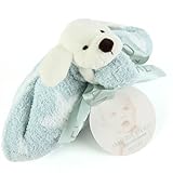 ベアフットドリームス / Barefoot Dreams CozyChic Dream Buddie [ #530 ] ぬいぐるみ付ベビーアニマルブランケット(:、カラー:Puppy/aqua ice