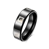 ORA宗教リング八卦図案指輪 メンズ