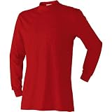 アタックベース ATACK BASE/長袖Tシャツ/ローネック カラー：レッド/10 サイズ：5L 品番：7070-15